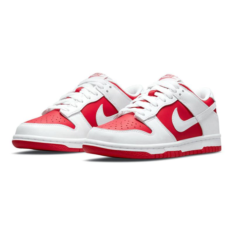 Nike Dunk Low Championship Red 2021 GS Sneakers CW1590-600