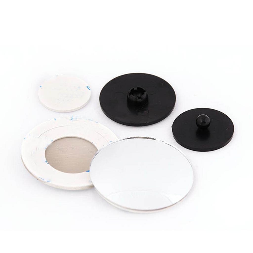 Зеркало для слепых зон, выпуклое зеркало заднего вида с круглым стеклом, 2 дюйма, упаковка из 1 шт.