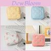 Классическая косметичка в форме сердца из хлопкового материала, портативный дорожный органайзер для ежедневного использования