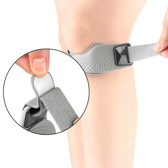 Patellar Tendon Support Strap Men Women Basketball Tennis Cycling Running Gym Fitness Knee Band Adjustable Pain Relief Stabilizer Silicone Knee Brace