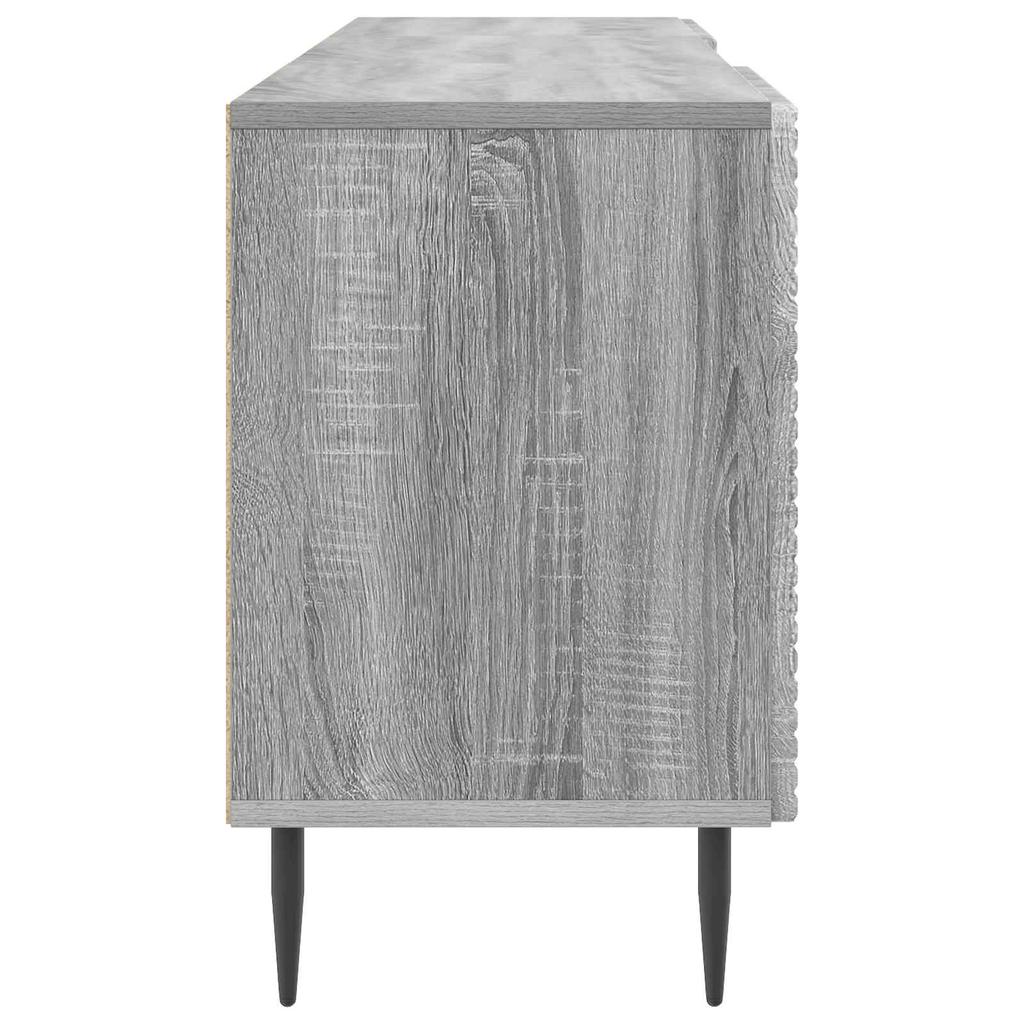 TV Stand Grey Sonoma 150 x 31 x 50 cm Particleboard