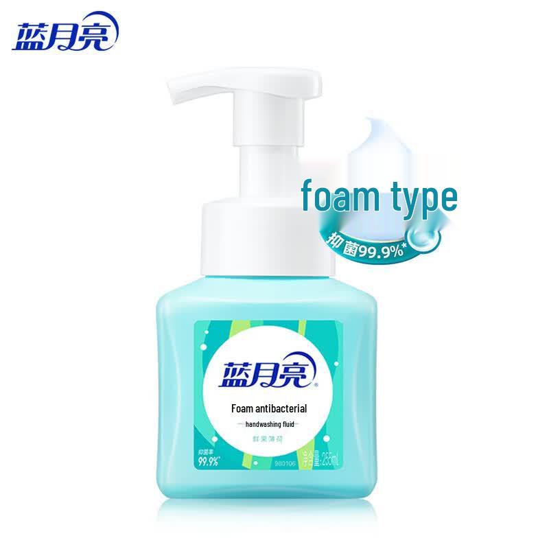 Blue Moon Fresh Fruit Mint Foam Antibacterial Hand Soap