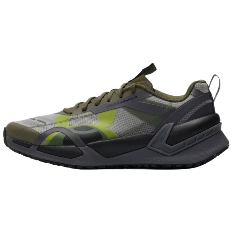 Men's Sneakers Under Armour Reign XT Running Shoes Men's Gray Green