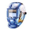 Solar Charging Automatic Dimming Welding Facemask Head-mounted Large View LCD Screen Welding