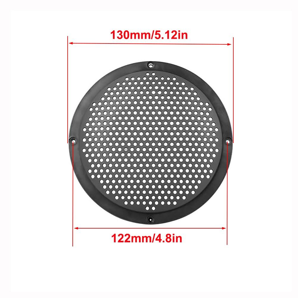 Plastic Speaker Grill Mesh Black Speaker Protector New Audio Speaker Cover