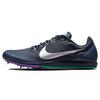 Zoom Rival D 10 Obsidian Wild Berry Men Sneakers Blue Clear-Emerald Metallic-Silver 907566-406