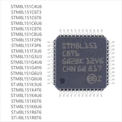 100PCS Brand New STM8L151seriesC4U6 C6T6 C6U6 C8T6 C8U6 F2P6 F3P6 F3U6 G3U3 G4U6 G4Y6 G6U6 K3U6 K4T6 K4U6 K6T6 K6U6 R6T6 R8T6
