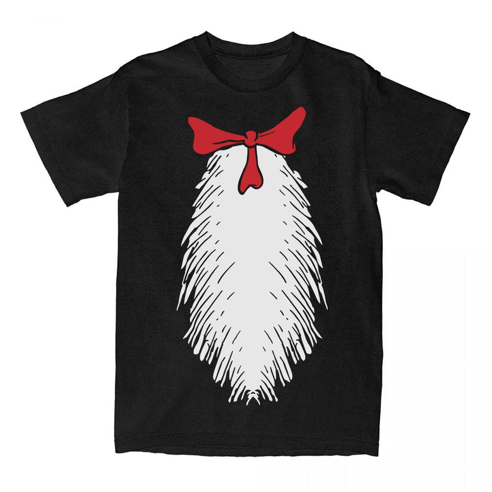 Cat in The Hat Manga Printing Tshirts Short Sleeve Loose Cotton T-shirt Funny Cartoon Meme Graphic T Shirt Unisex Tees