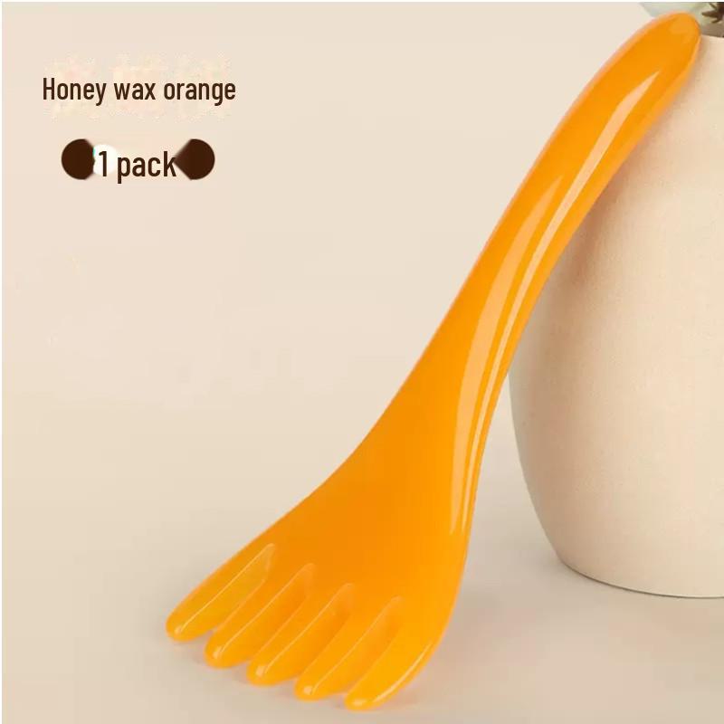 Массажер для кожи головы с пятью лапками: Акупрессурная расческа для релаксации и декомпрессии