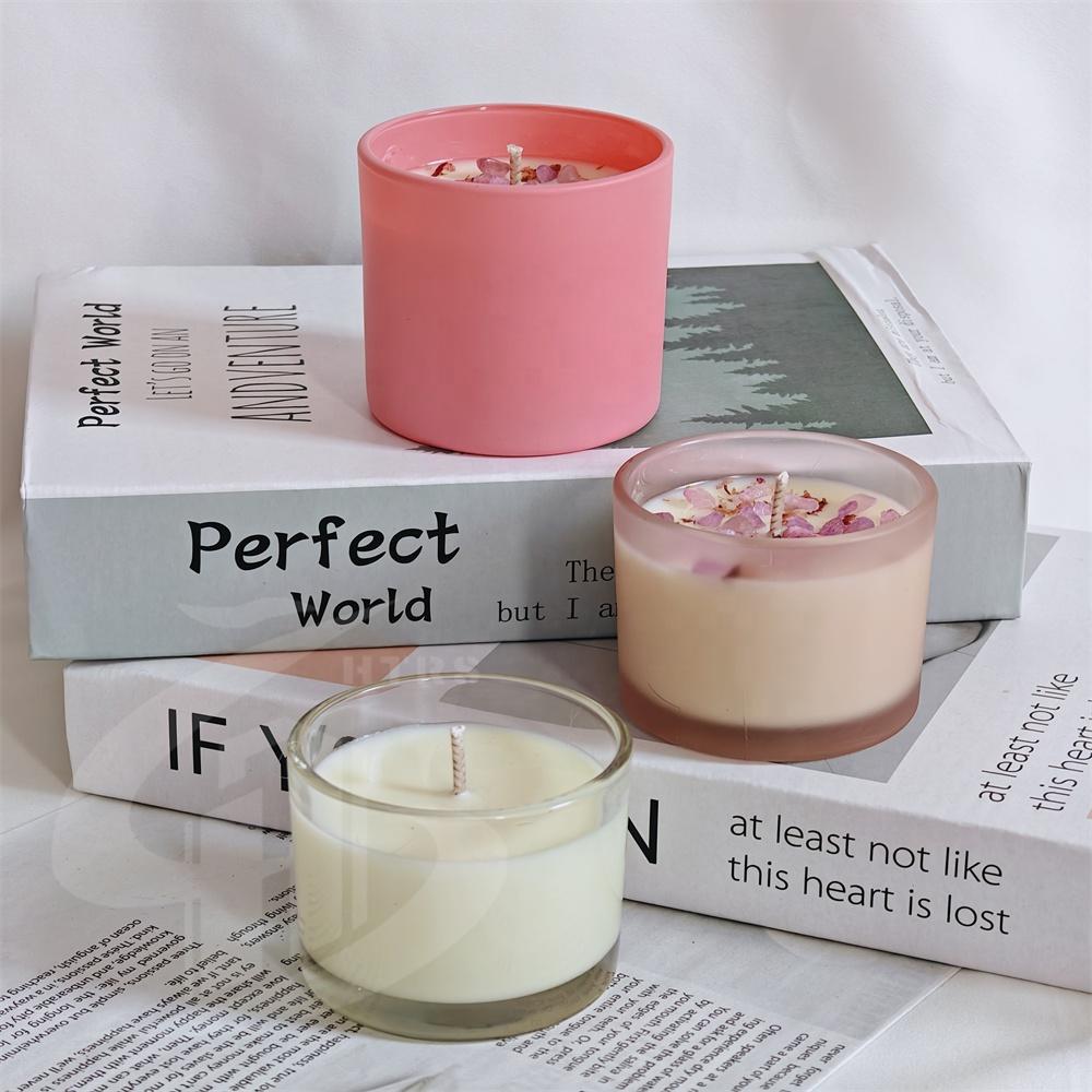 Custom Bulk Private Label Luxury Soy Wax Scented Candles for Home Fragrance Wedding Favor Aromatherapy