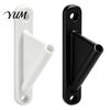 Miniature Flag Pole Base Mini Stick Holder with Screws, Wall Mount Support Rack Holder, Small Display Bracket for Classrooms Offices Shops Flagpole