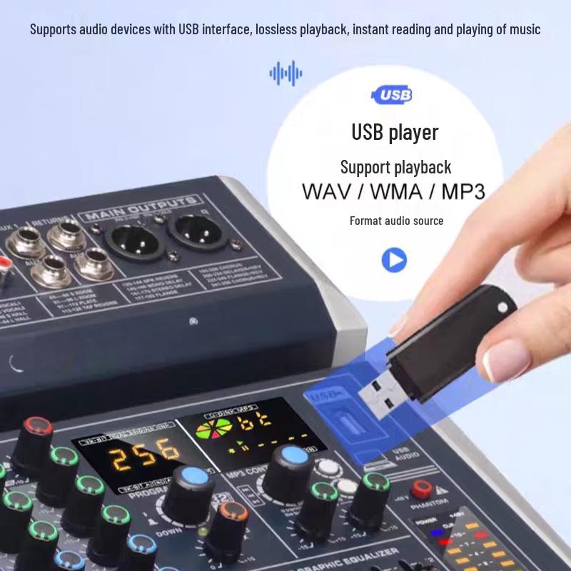 Desert Spring 8-канальный профессиональный аудиомикшер