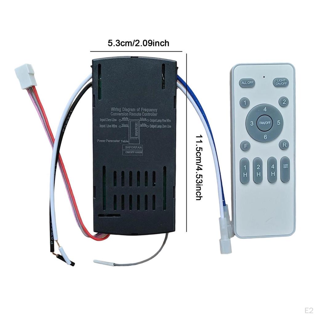 Переключатель контроллера приемника потолочного вентилятора Простой в использовании пульт дистанционного управления и комплект для