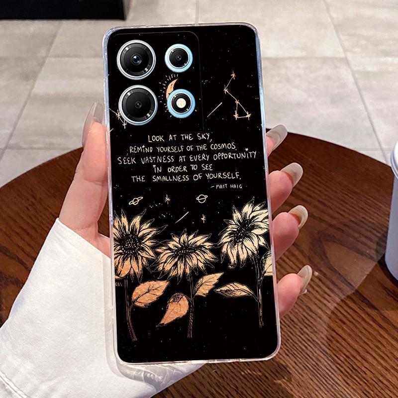 Чехол для Infinix Note 30 X6833B X6716B X6711 Note30 5G Милый прозрачный мягкий ТПУ чехол для телефона с мультяшным рисунком Для Infinix Note 30 Чехол