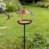 Large Capacity Standing Bird Feeder Weatherproof Hummingbird Feeder Wild Feeding Station  Patio