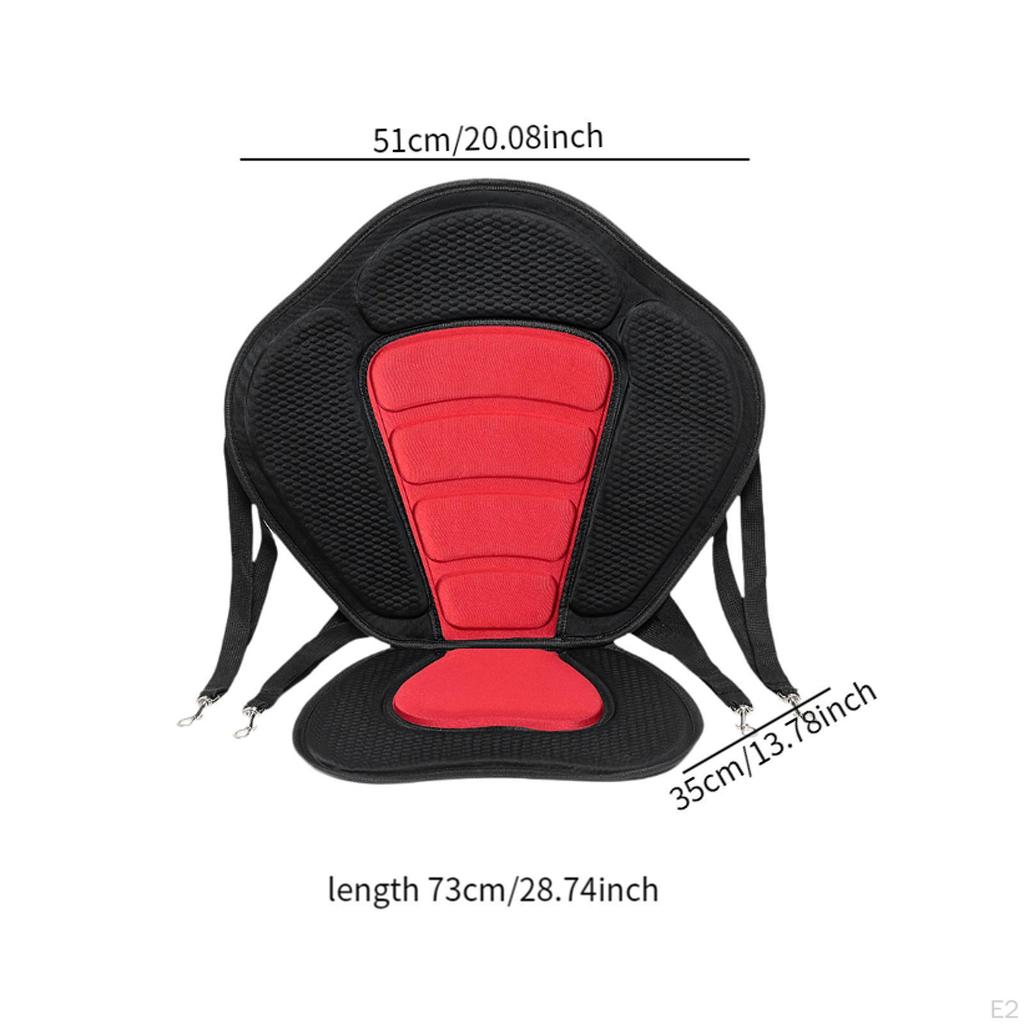 Аксессуары для сидений для каяков, прочные, нескользящие, с подкладкой для спины для каякинга,