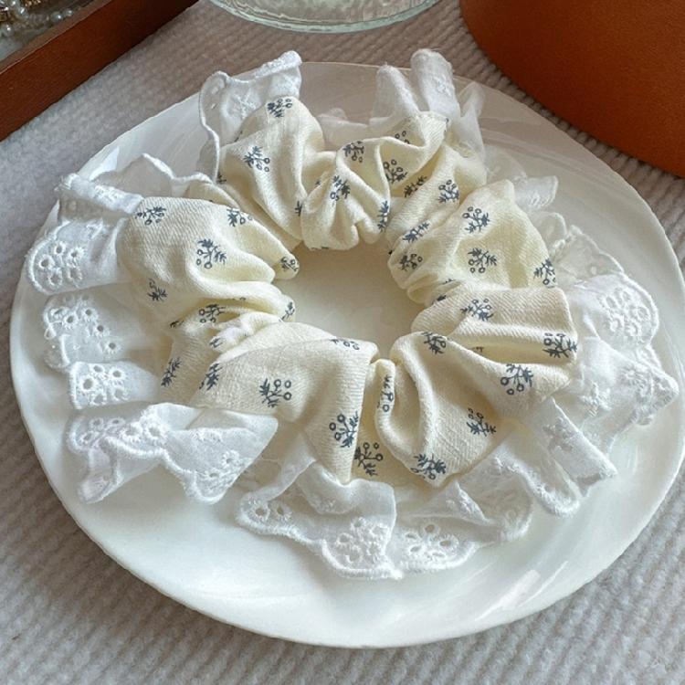 Scrunchies Floral Hair Tie Princess at Large Hair Tie Cute Hair Holder