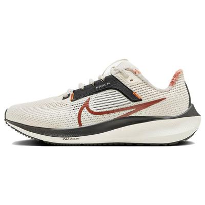 Air Zoom Pegasus 40 Premium Pale Ivory Rugged Orange Женские кроссовки Кремово-черные FN3477-100