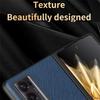 Чехол для телефона Honor Magic V2 5G из искусственной кожи, прорезиненный чехол для телефона с перекрестной текстурой, складной чехол