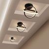 UOSU LED Round Double Ring Ceiling Light with 3-Color Dimming