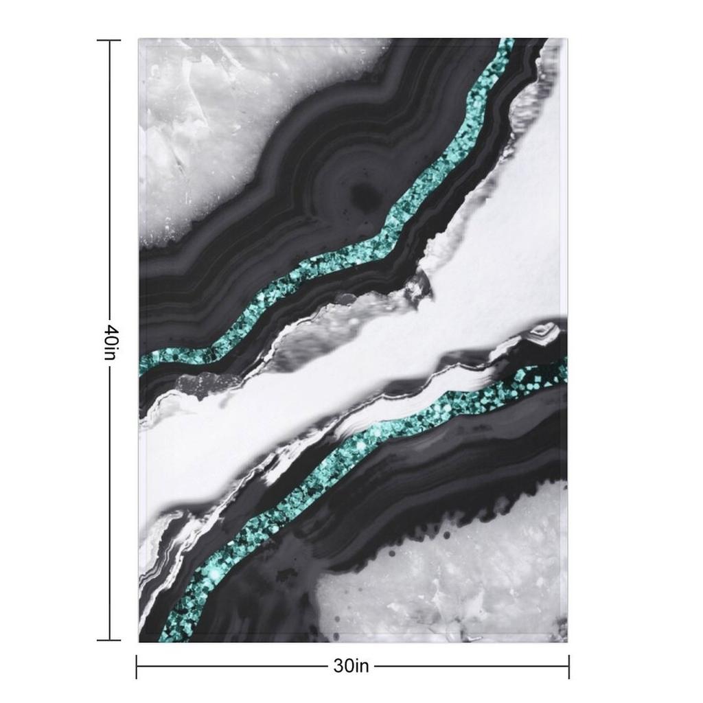 Агат Глиттер Глэм #16 (Искусственный Блеск) #драгоценность #декор #искусство Плед Плюшевый Мягкий Тонкий Пледы Для Кровати Пледы
