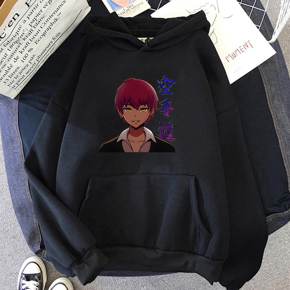 Класс убийств Коросенсей аниме Карма Акабане толстовки унисекс толстовка в стиле Харадзюку весенняя толстовка с капюшоном для мужчин и женщин модный пуловер с капюшоном