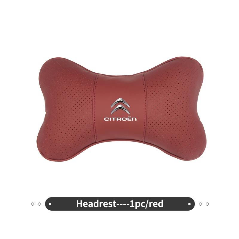 POOR1 Car Seat Back Head Neck Pillow Cushion Headrest Lumbar Support For Citroen Grand Berlingo Jumper Celysee Xsara Picasso Aircross