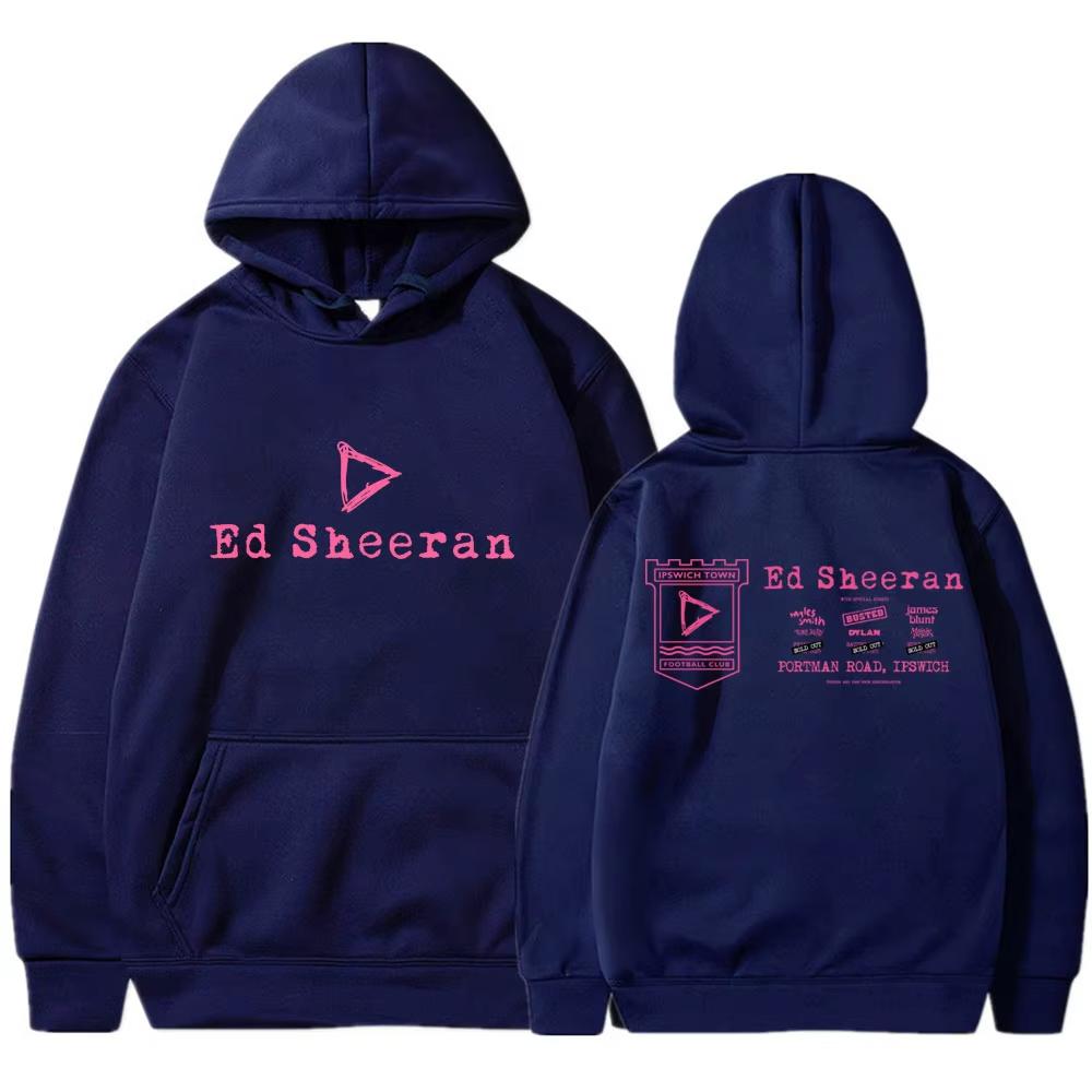 Women Fashion Hoodies Ed Sheeran Play Tour Merch Tops Women Clothing Fashion Vintage Clothes for Teens Hoodie