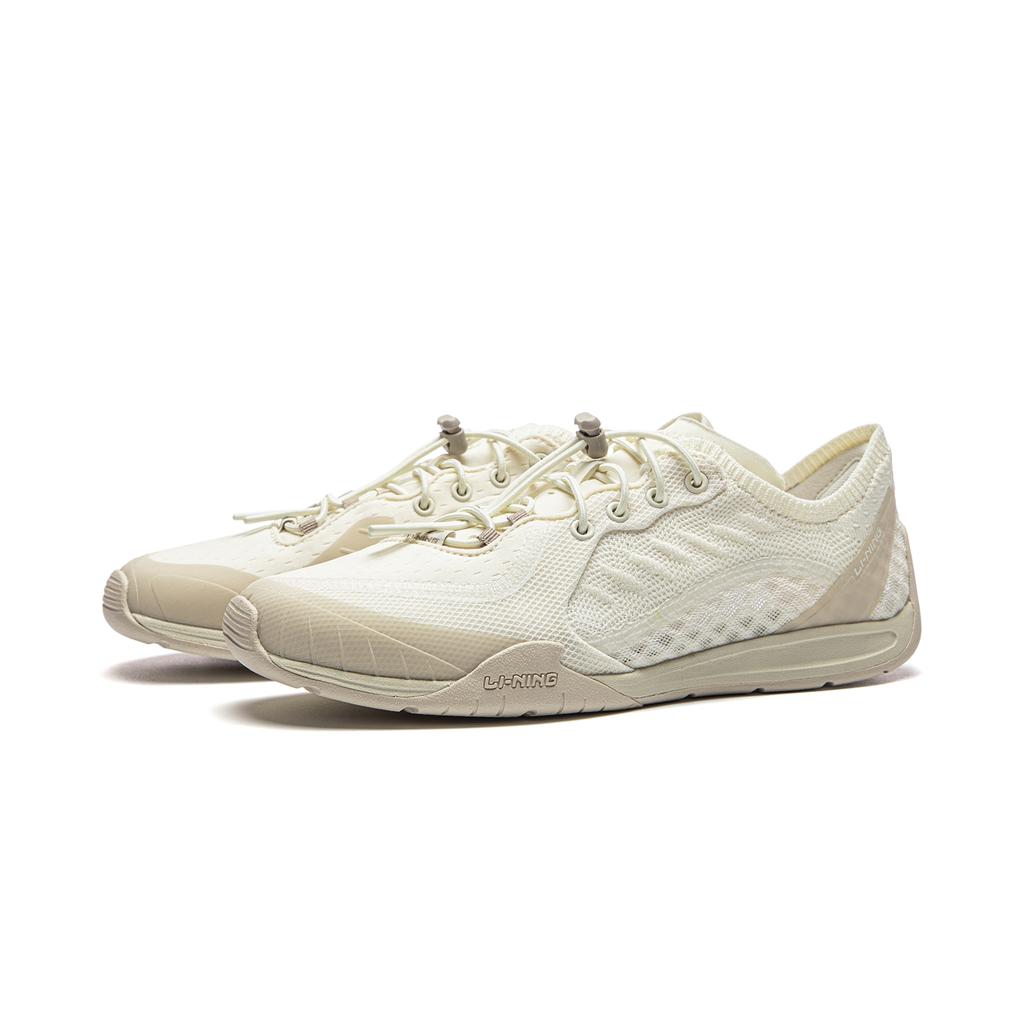 Li Ning Filin Босоногие Спортивные Удобные Износостойкие Дышащие Низкие Повседневные Кроссовки Детские Повседневные Кроссовки Цвет Небесно-Белый AGLW202-1