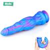 Красочный силиконовый фаллоимитатор, искусственный пенис, секс-игрушки для женщин, товары для мастурбации для взрослых