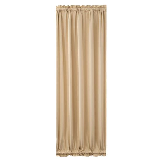 Штора с кулиской для двери, Тепловая штора для французской двери, Затемняющая панель для комнаты, Конфиденциальность, Блэкаут штора для кухонных дверей и дверей патио