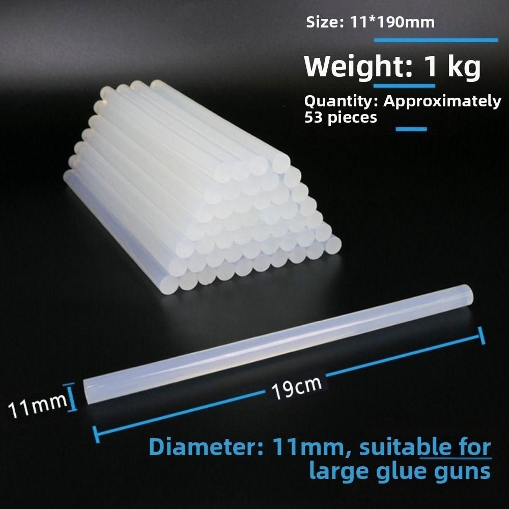Mini Size Transparent Glue Sticks Clear Adhesive Glue Sticks DIY Art Craft