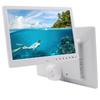12 "  "  Portable HD Digital Photo Frame Clock Movie Player Album with Remote Controller(WhitE  )