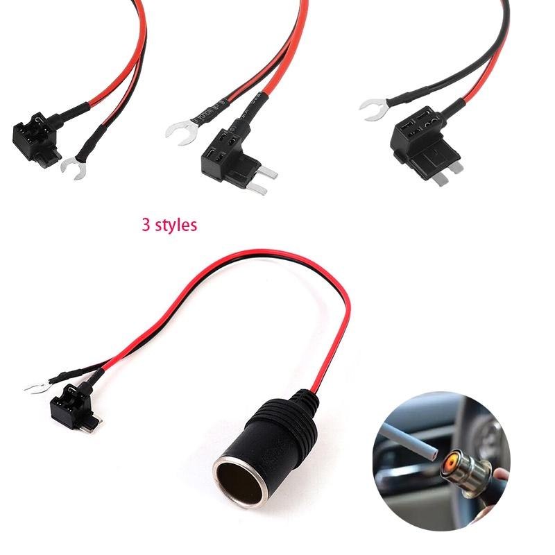 Mini Micro Car Fuse Box With Wire Harness Protector For Car Dash Cameras Low Voltage Compact Size