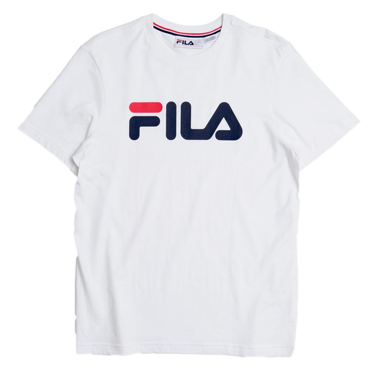 Fila Футболки Унисекс С Круглым Вырезом Умеренный Прямой Крой LM173218