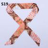 Fashion Silk Scarf Women Ribbon Tied Twilly Decoration Scarf Bag Handle Long Soft Scarf Scarves  Unique
