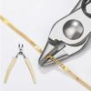 Heavy-duty Professional Nail Clipper Pointed Nose Zircon Jewelry Cutting Machine  Jewelry Making