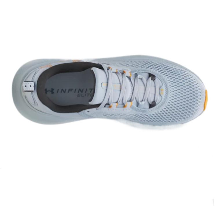 Under Armour Infinite Elite 2 Поддержка Дышащие Упругие Низкие Беговые Кроссовки Мужские Светло-Голубые Кроссовки 3028169-453