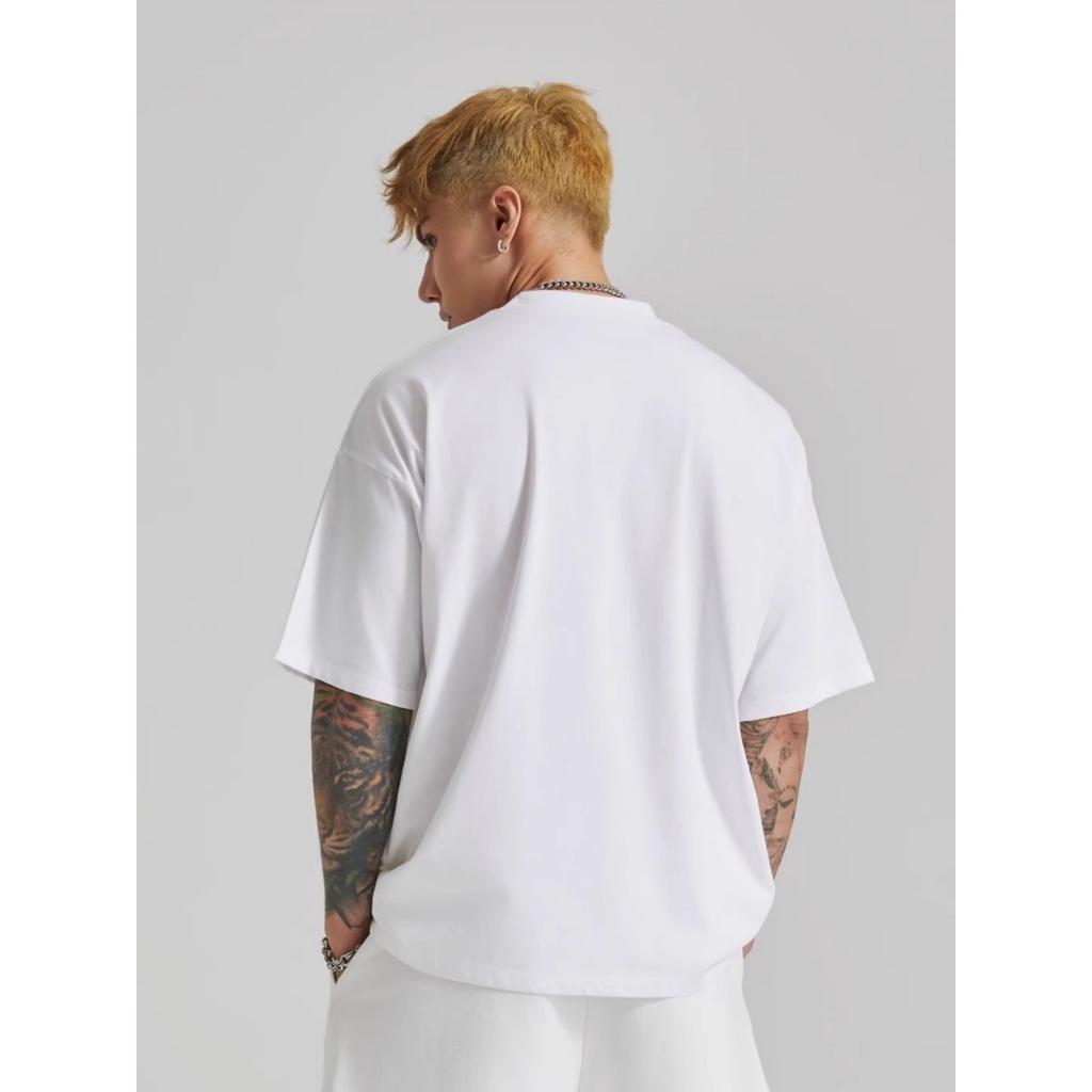 Унисекс Мягкая Дышащая Свободная Повседневная Футболка - Круглый Вырез, Короткий Рукав, Машинная Стирка Летняя Одежда для Отдыха на Пляже, Моющаяся Классический Универсальный Стиль