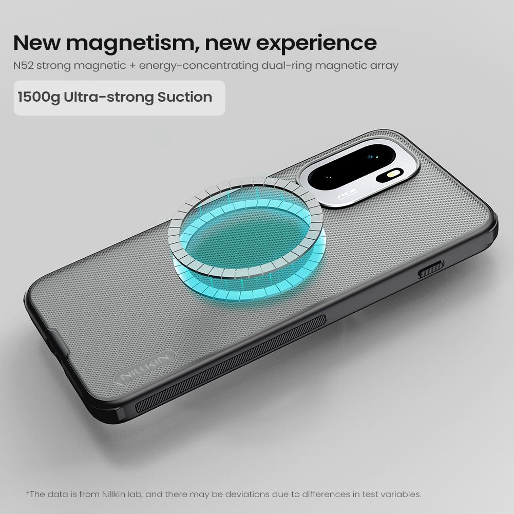 Для OnePlus 15R 5G magsafe Чехол Nillkin Магнитный Матовый Полная Защита 360 PC+TPU Мягкая Рамка Задняя Крышка funda