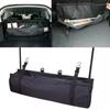 Car Storage Bag Tool Outdoor Portable Hanging Folding Storage Bag with LOGO Black Oxford Cloth Seat Back