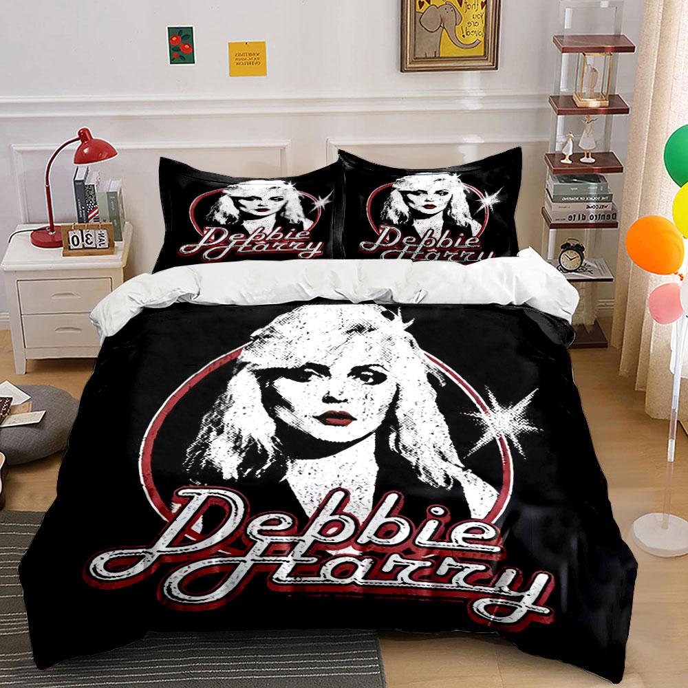 Debbie Harry Retro Design Bedding Duvet Cover Set Duvet Cover Pillowcases (1*Duvet Cover 2*Pillowcases, without duvet insert)