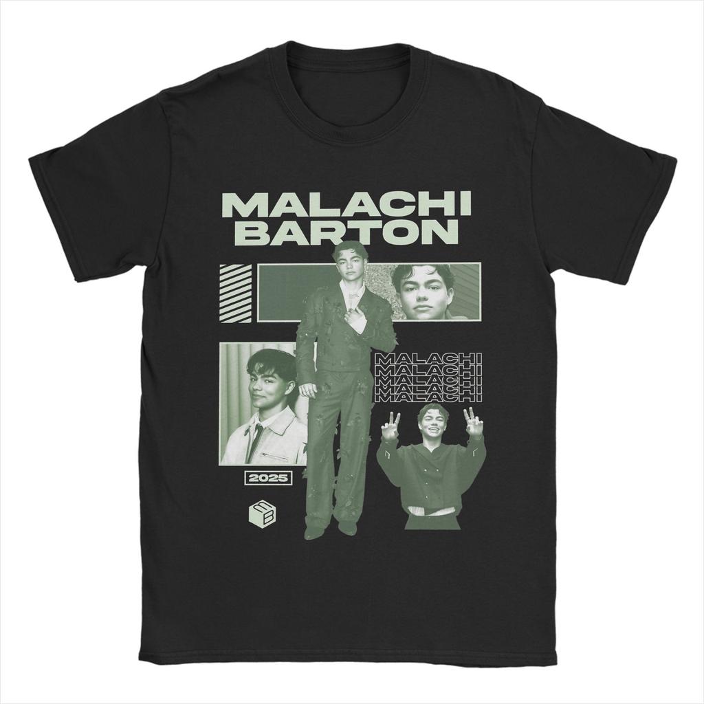 Мужские футболки Malachi Barton Хлопковая одежда Забавные футболки с коротким рукавом и круглым вырезом Идея для подарка Футболки