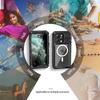 SHELLBOX M Series for iPhone 15 Pro Waterproof Case Compatible with MagSafe Aluminum Alloy IP68 Diving Case