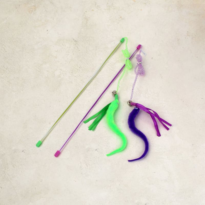 [Домашнее животное] Игрушки-палочки для кошек