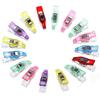 Sewing And Binding Clips Colorful Handicrafts Multifunctional Tools Clothing Crochet And Scrapbook Clips With Pointed Jaws