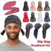 Бандана Durag Hip Hop Vintage Велосипедный Головной Платок Модная Пиратская Кепка Унисекс