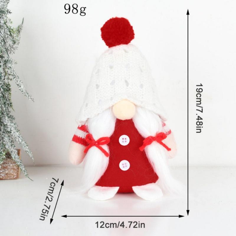 New Christmas Gnomes Plush Santa Doll Christmas Decorations for Home Xmas New Year Gifts Xmas Tree Hanging Accessories