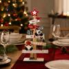 Festive Home Decor Pieces Christmas Tree Ornament, Wooden Letter Sign Decorative Xmas Ornament Sets for Compact Stable Party Supplies Holiday