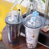 Soft Straw Tips Cover Dust-Proof Straw Cover Cap Creative Silicone Straw Covers  Cup Decoration